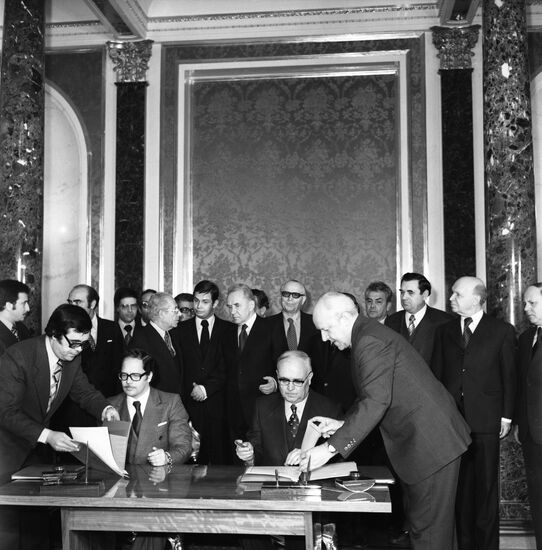 Визит премьер-министра Туниса Хеди Амара Нуиры в СССР