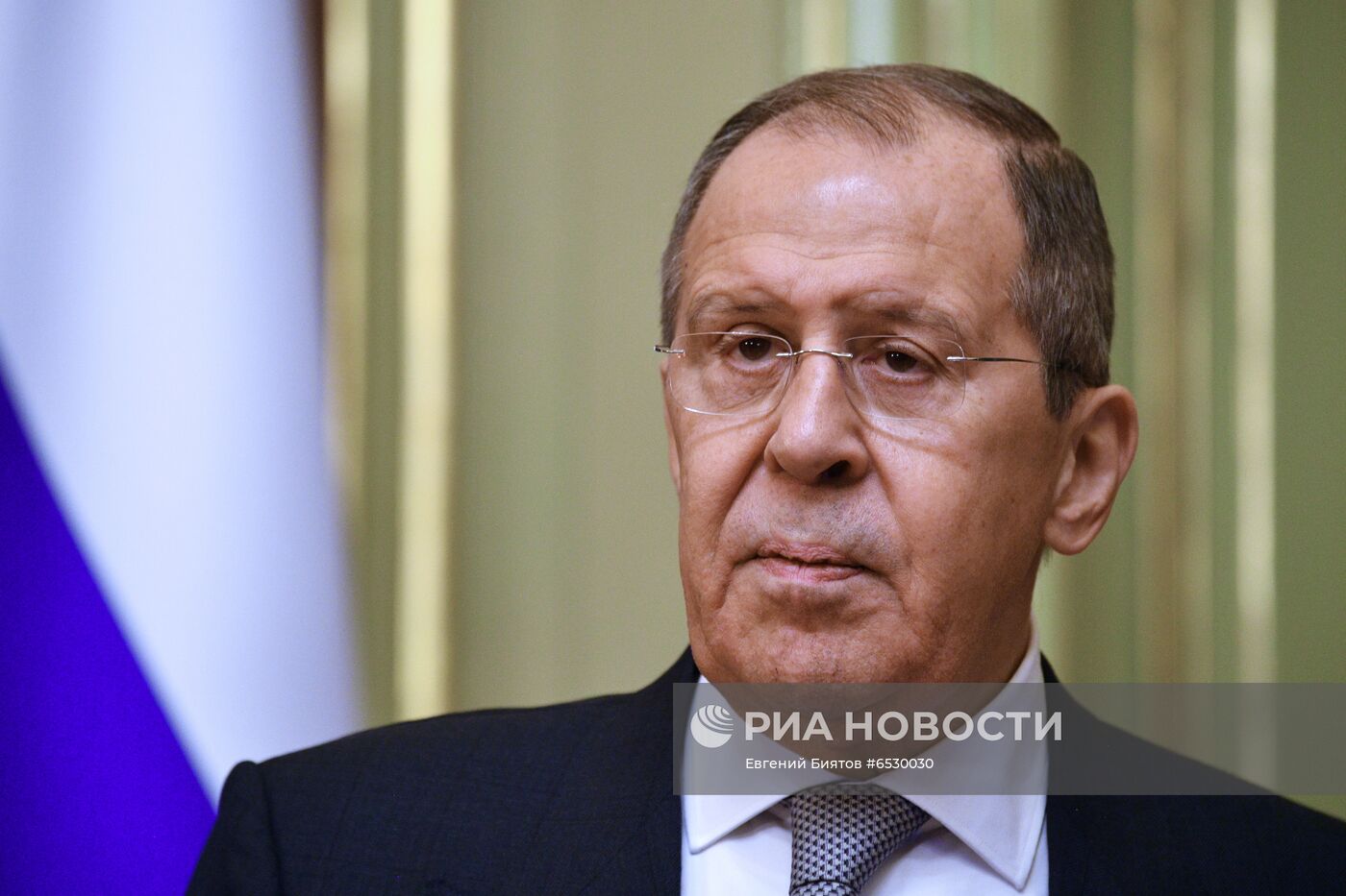 Встреча глав МИД РФ и Мексики С. Лаврова и М. Эмбарда