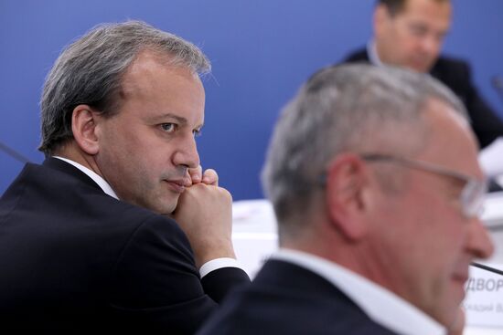 Зампред Совбеза РФ Д. Медведев посетил "Сколково"