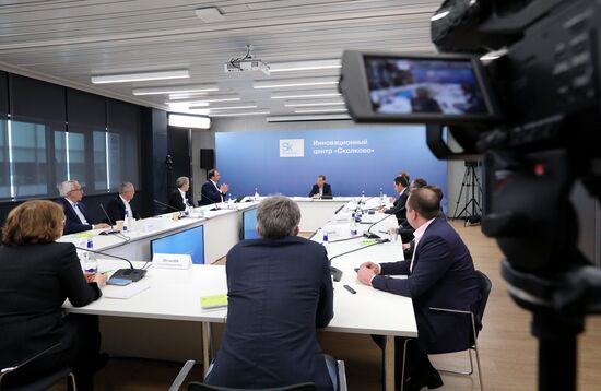 Зампред Совбеза РФ Д. Медведев посетил "Сколково"