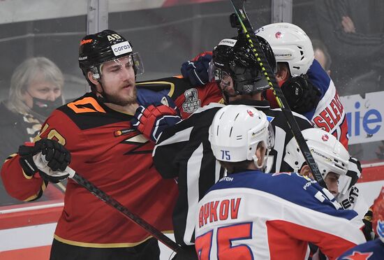 Хоккей. КХЛ. Финальная серия. Матч "Авангард" - ЦСКА