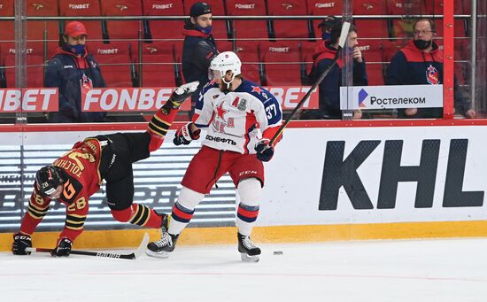 Хоккей. КХЛ. Финальная серия. Матч "Авангард" - ЦСКА