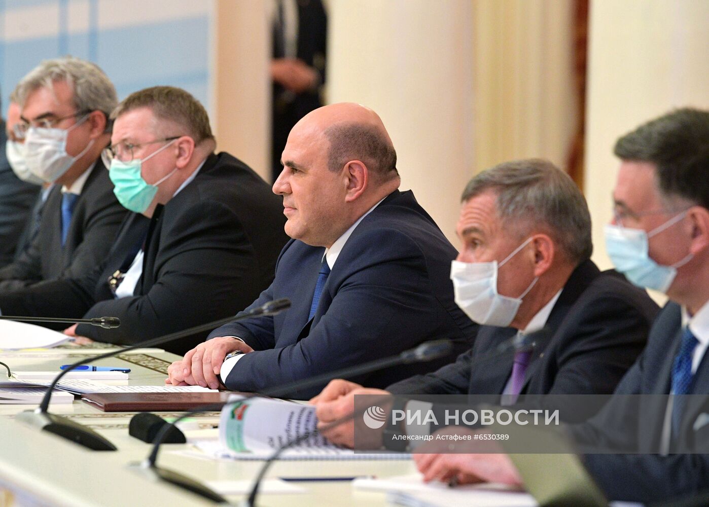 Премьер-министр РФ М. Мишустин прибыл в Казань для участия в заседании Евразийского Межправсовета