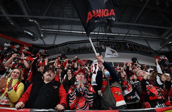 Хоккей. КХЛ. Финальная серия. Матч "Авангард" - ЦСКА
