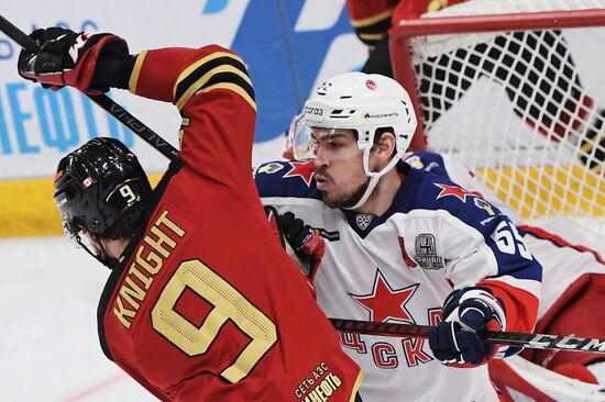 Хоккей. КХЛ. Финальная серия. Матч "Авангард" - ЦСКА