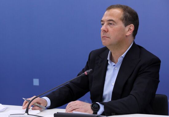 Зампред Совбеза РФ Д. Медведев посетил "Сколково"