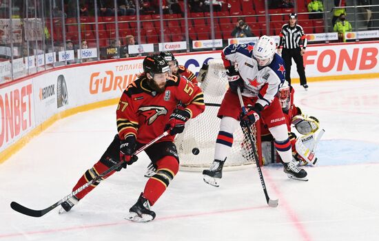 Хоккей. КХЛ. Финальная серия. Матч "Авангард" - ЦСКА