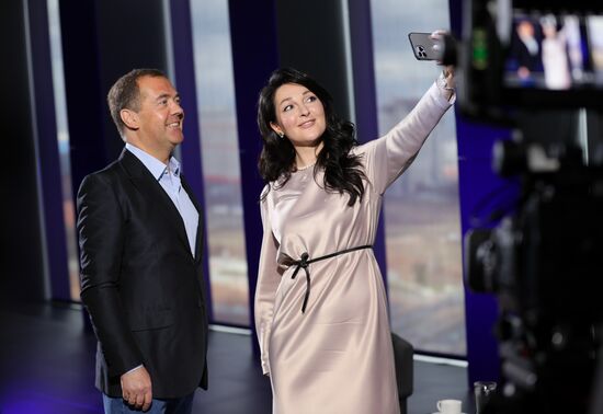 Зампред Совбеза РФ Д. Медведев посетил "Сколково"