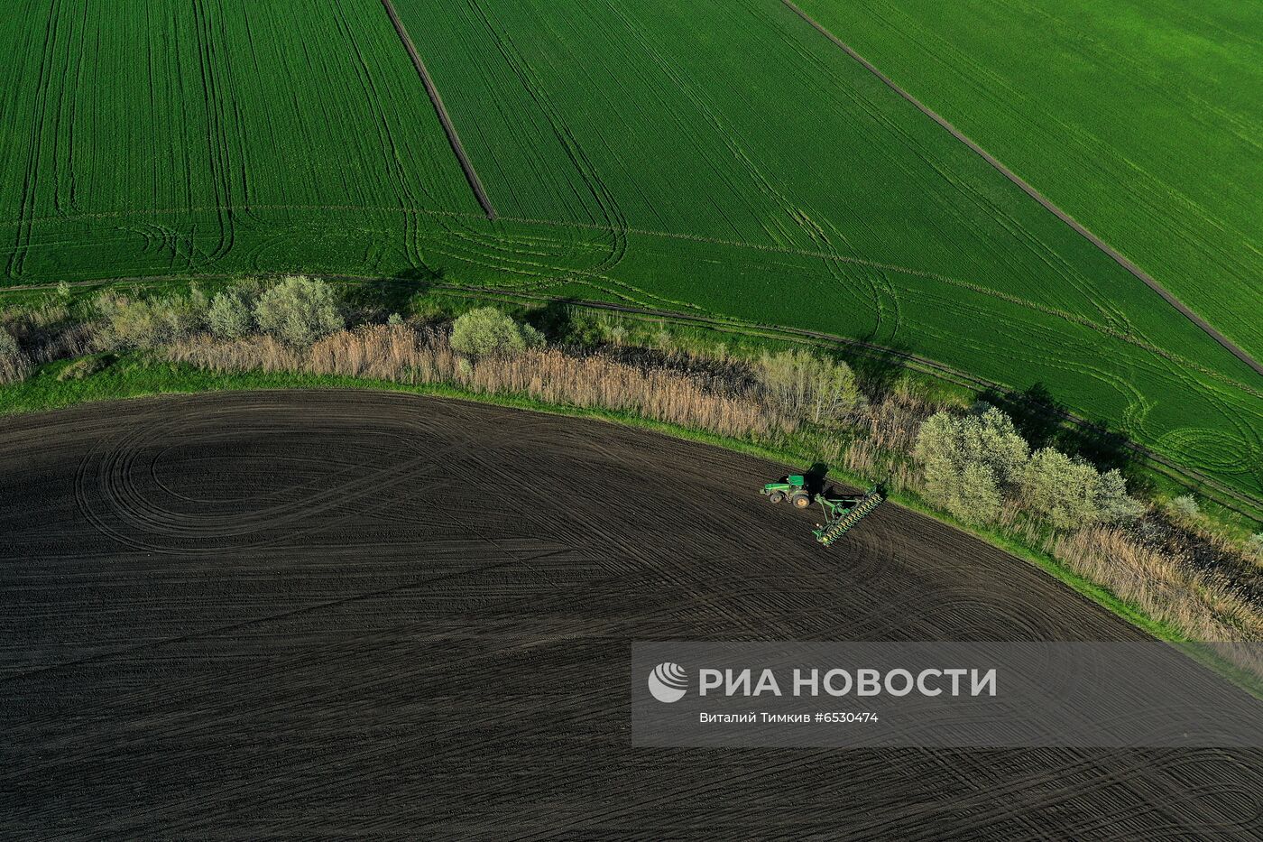 Весенняя посевная в Краснодарском крае