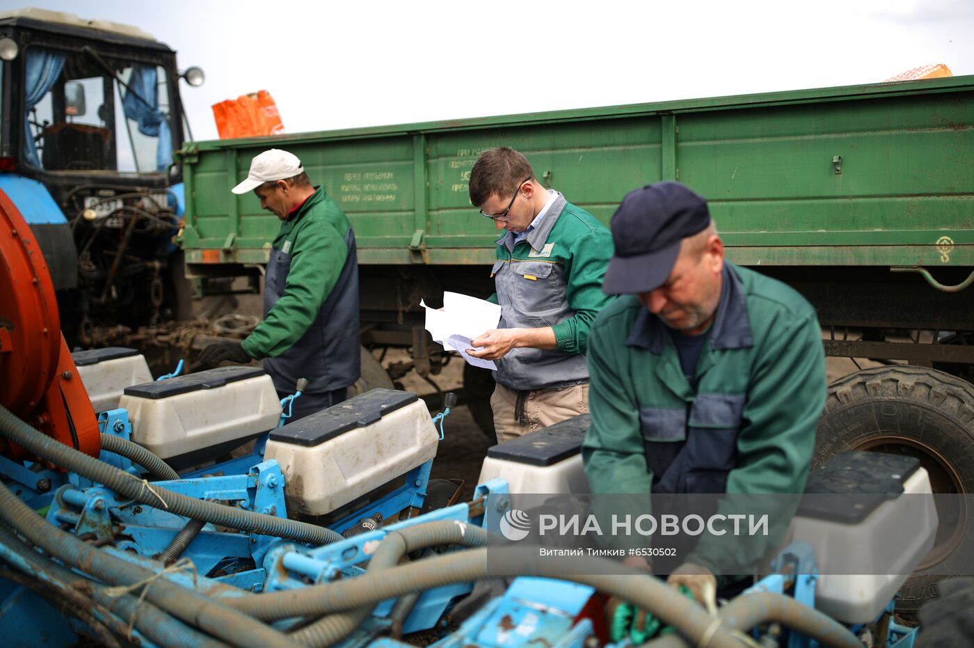 Весенняя посевная в Краснодарском крае
