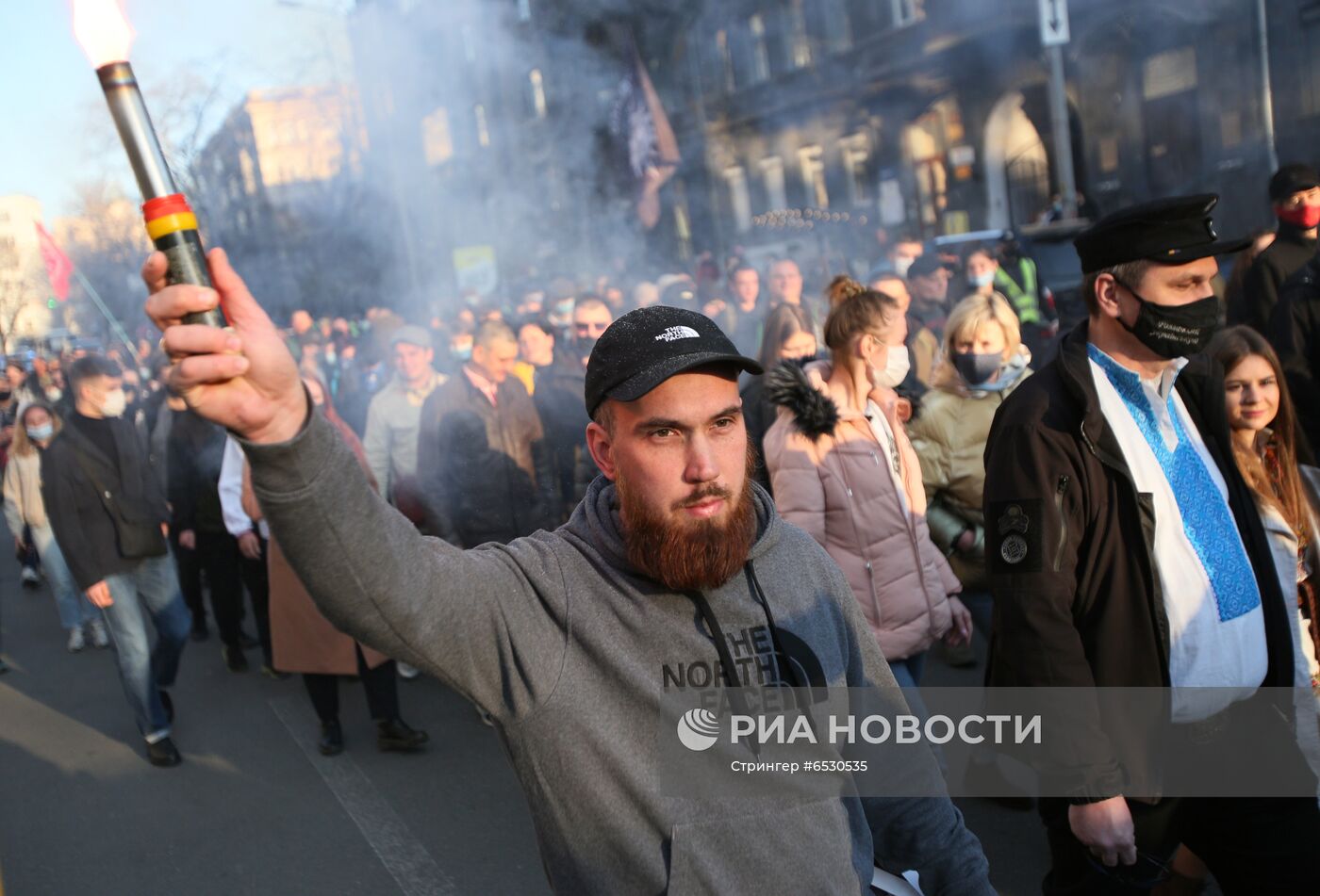 Марш националистов в Киеве