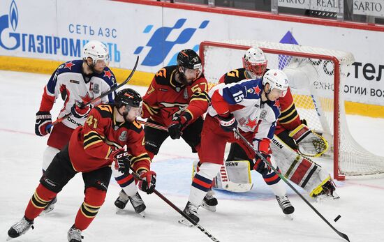 Хоккей. КХЛ. Финальная серия. Матч "Авангард" - ЦСКА