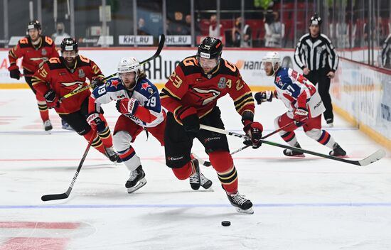 Хоккей. КХЛ. Финальная серия. Матч "Авангард" - ЦСКА