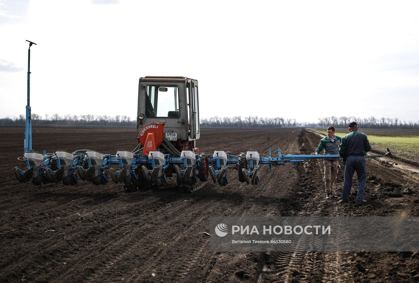 Весенняя посевная в Краснодарском крае