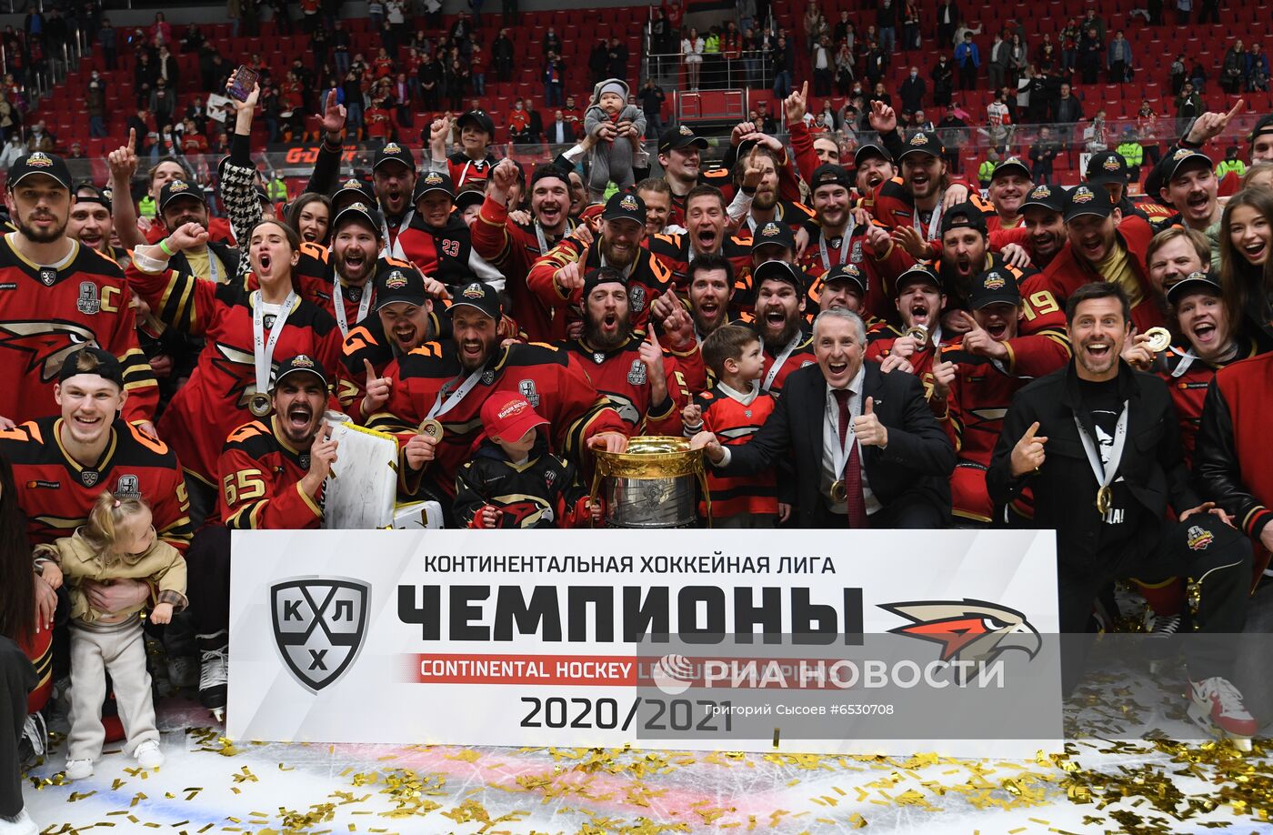 ХК "Авангард" - победитель Кубка Гагарина - 2021