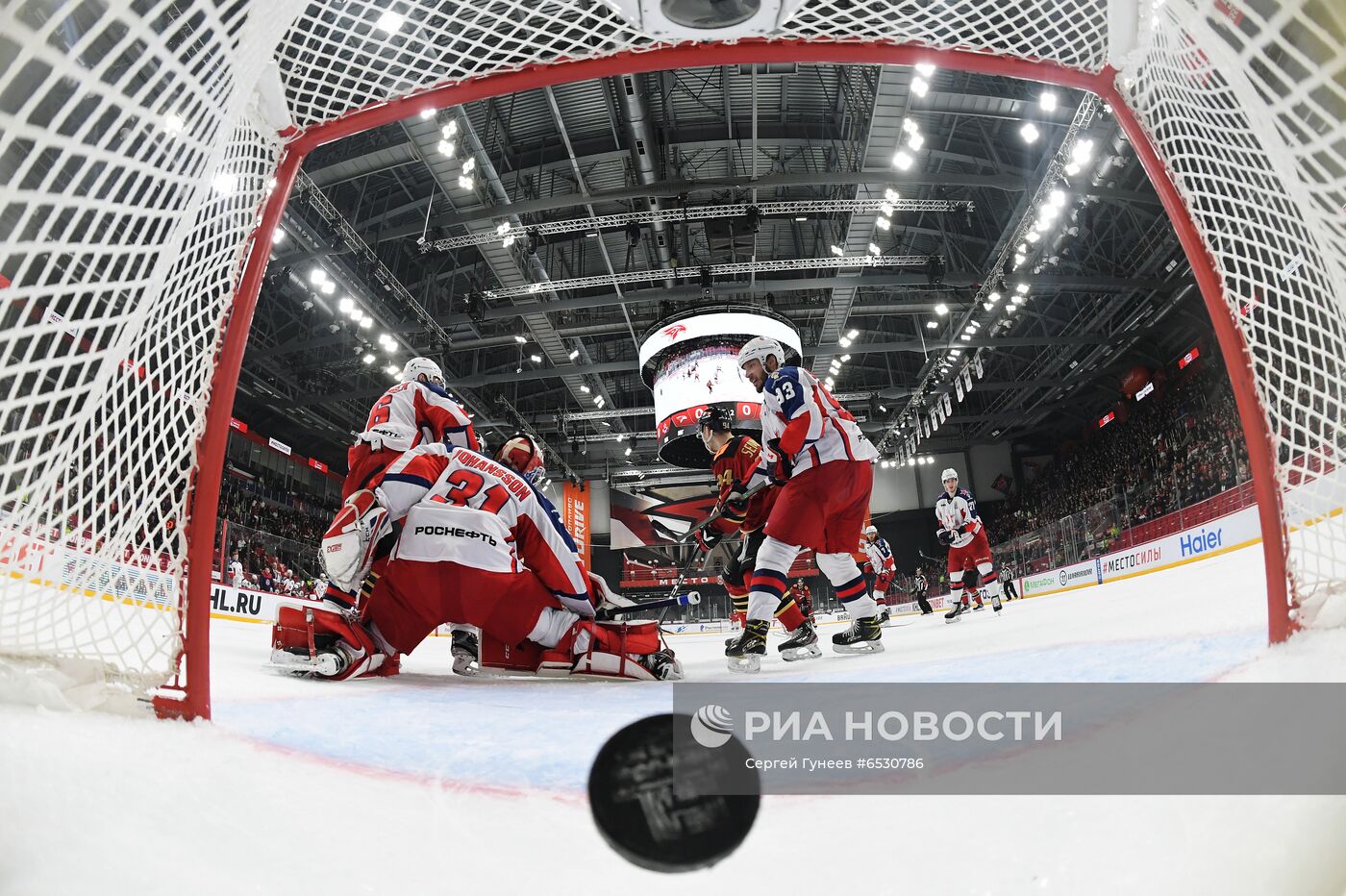 Хоккей. КХЛ. Финальная серия. Матч "Авангард" - ЦСКА