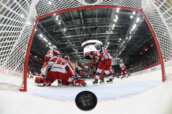 Хоккей. КХЛ. Финальная серия. Матч "Авангард" - ЦСКА