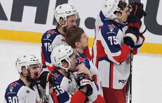 Хоккей. КХЛ. Финальная серия. Матч "Авангард" - ЦСКА