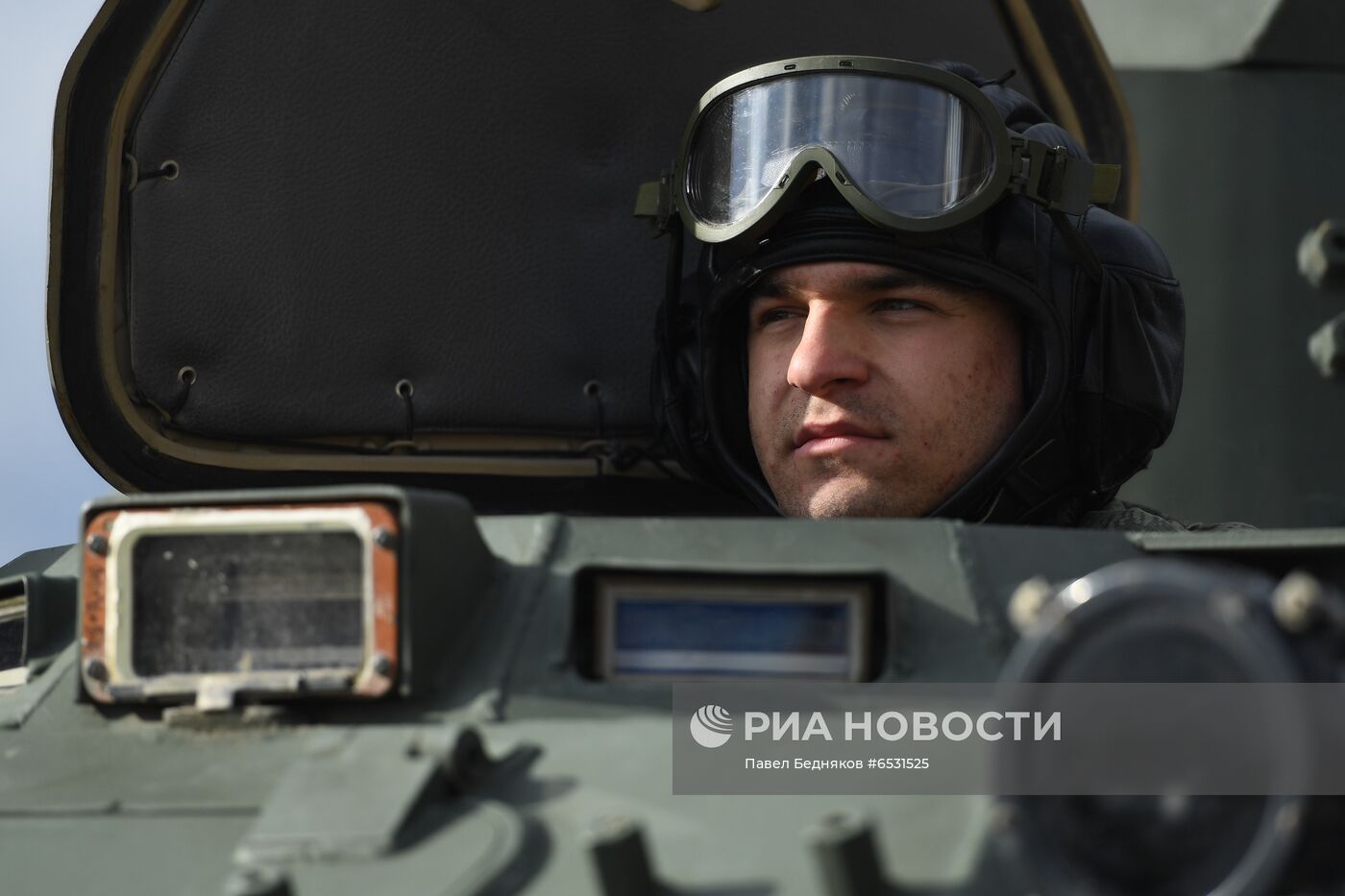 Ночная репетиция парада Победы в Москве 