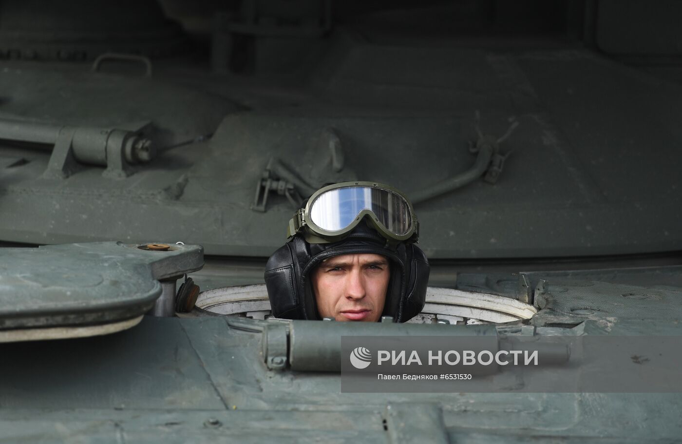 Ночная репетиция парада Победы в Москве 