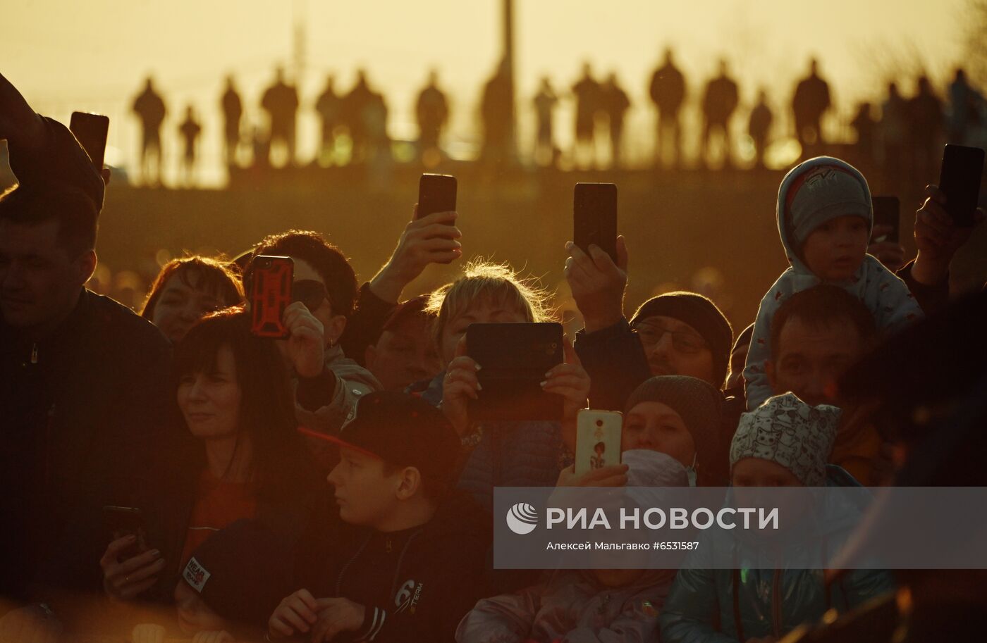 Чествование ХК "Авангард" в Омске