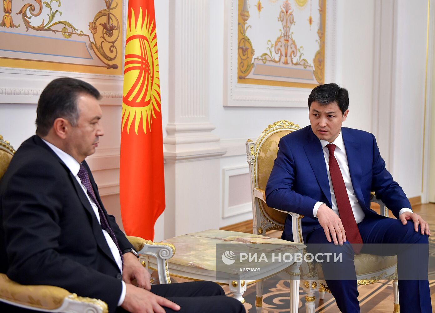 Встреча премьер-министров Киргизии и Таджикистана в Казани