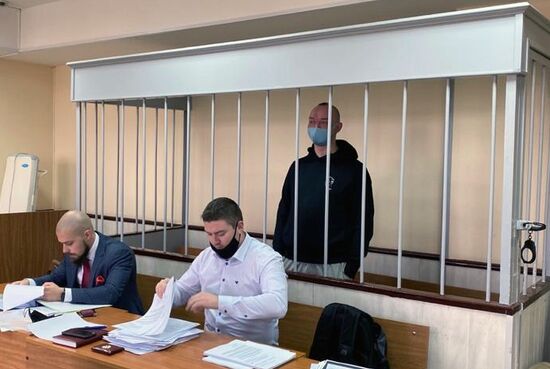 Заседание по продлению ареста советнику главы Роскосмоса И. Сафронову