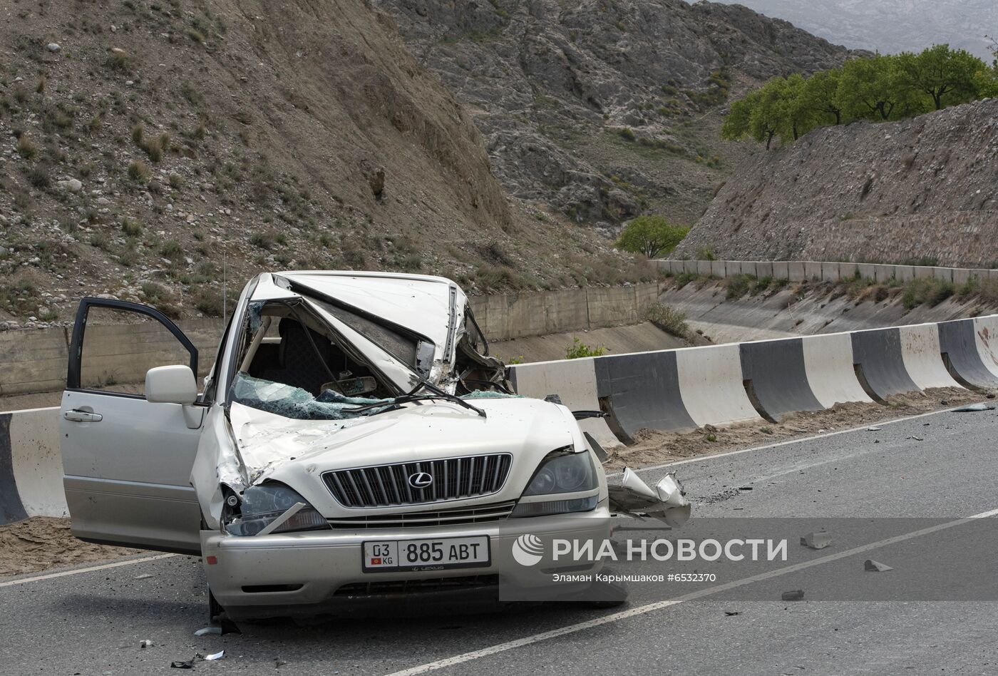 Ситуация на границе между Киргизией и Таджикистаном