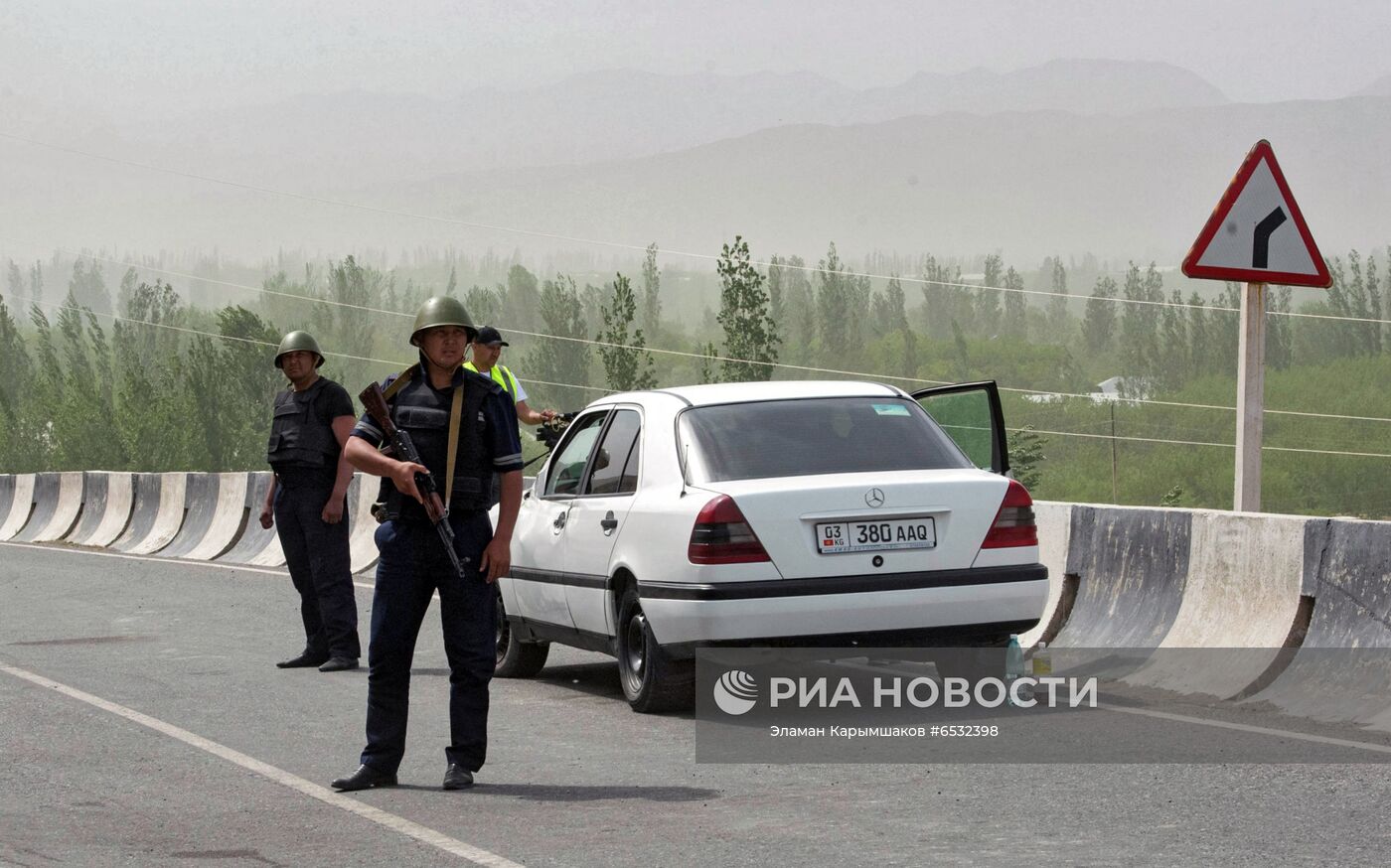 Ситуация на границе между Киргизией и Таджикистаном