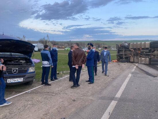 ДТП с автобусом в Ставропольском крае