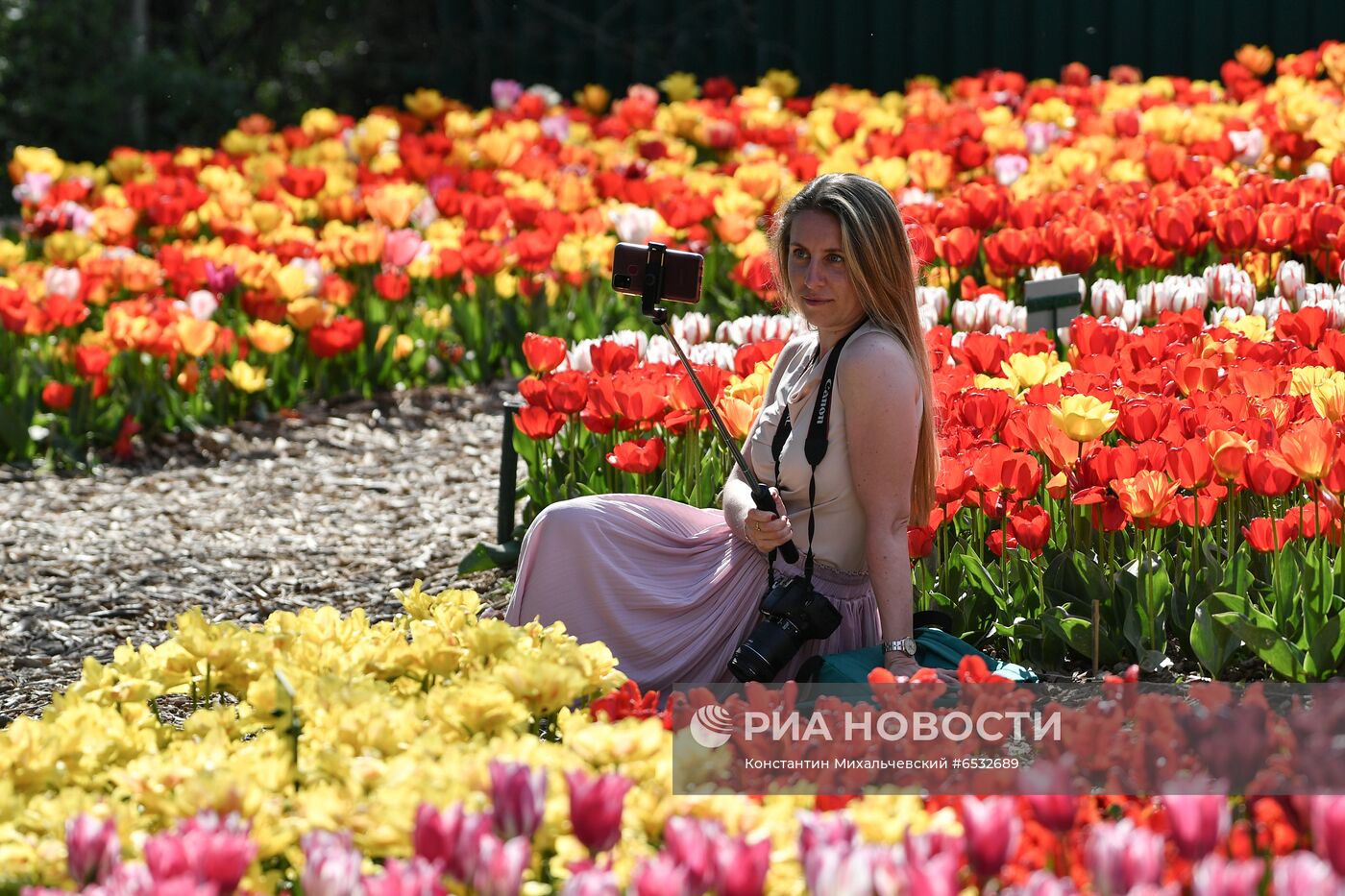 "Парад тюльпанов" в Ялте
