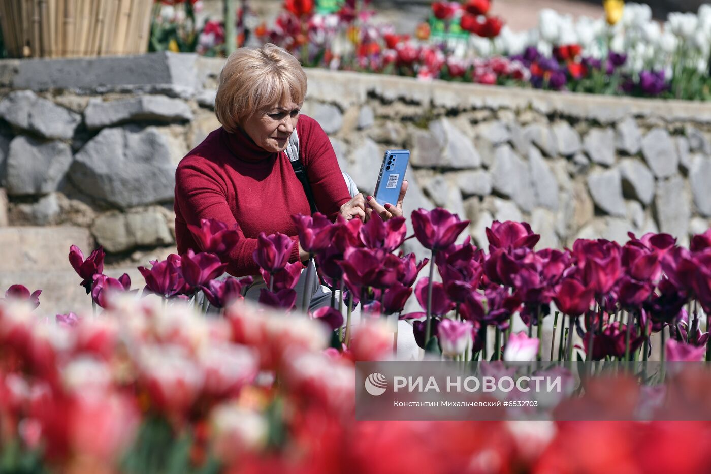 "Парад тюльпанов" в Ялте