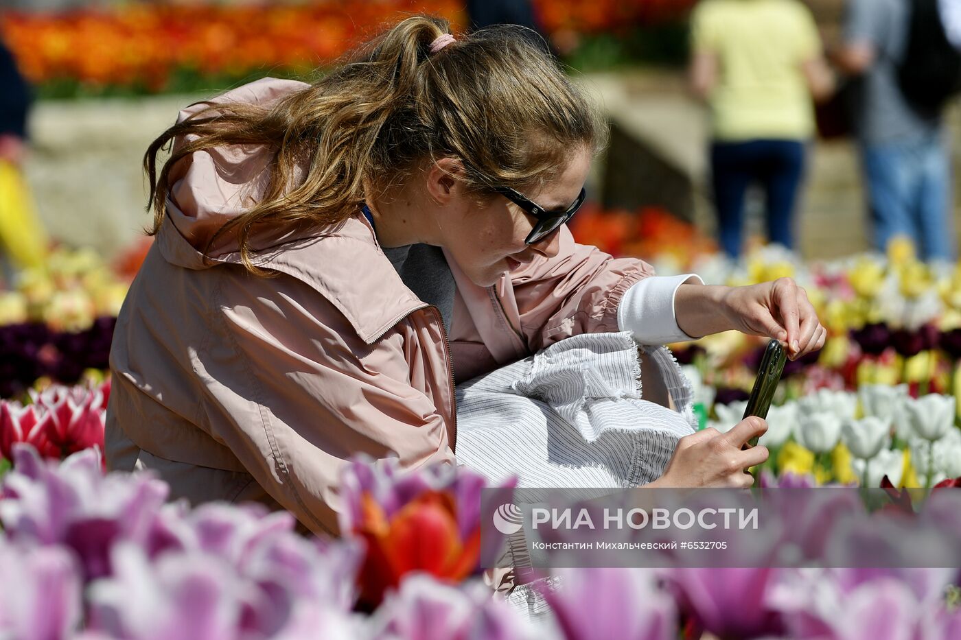 "Парад тюльпанов" в Ялте