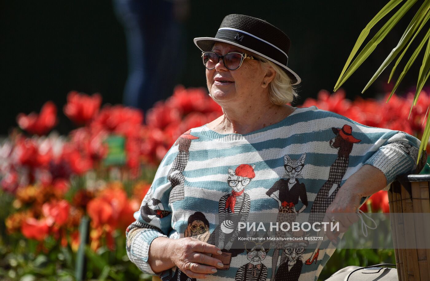 "Парад тюльпанов" в Ялте