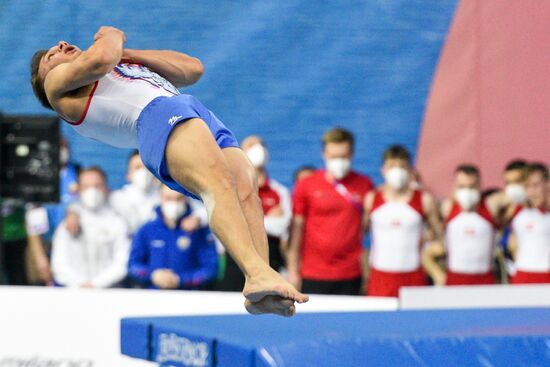 Прыжки на батуте. Чемпионат Европы. Командные финалы