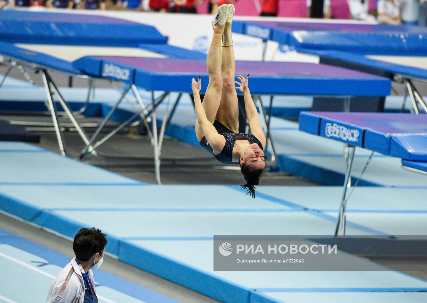 Прыжки на батуте. Чемпионат Европы. Командные финалы