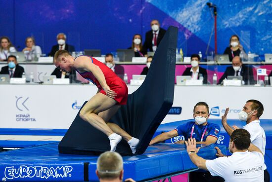 Прыжки на батуте. Чемпионат Европы. Командные финалы