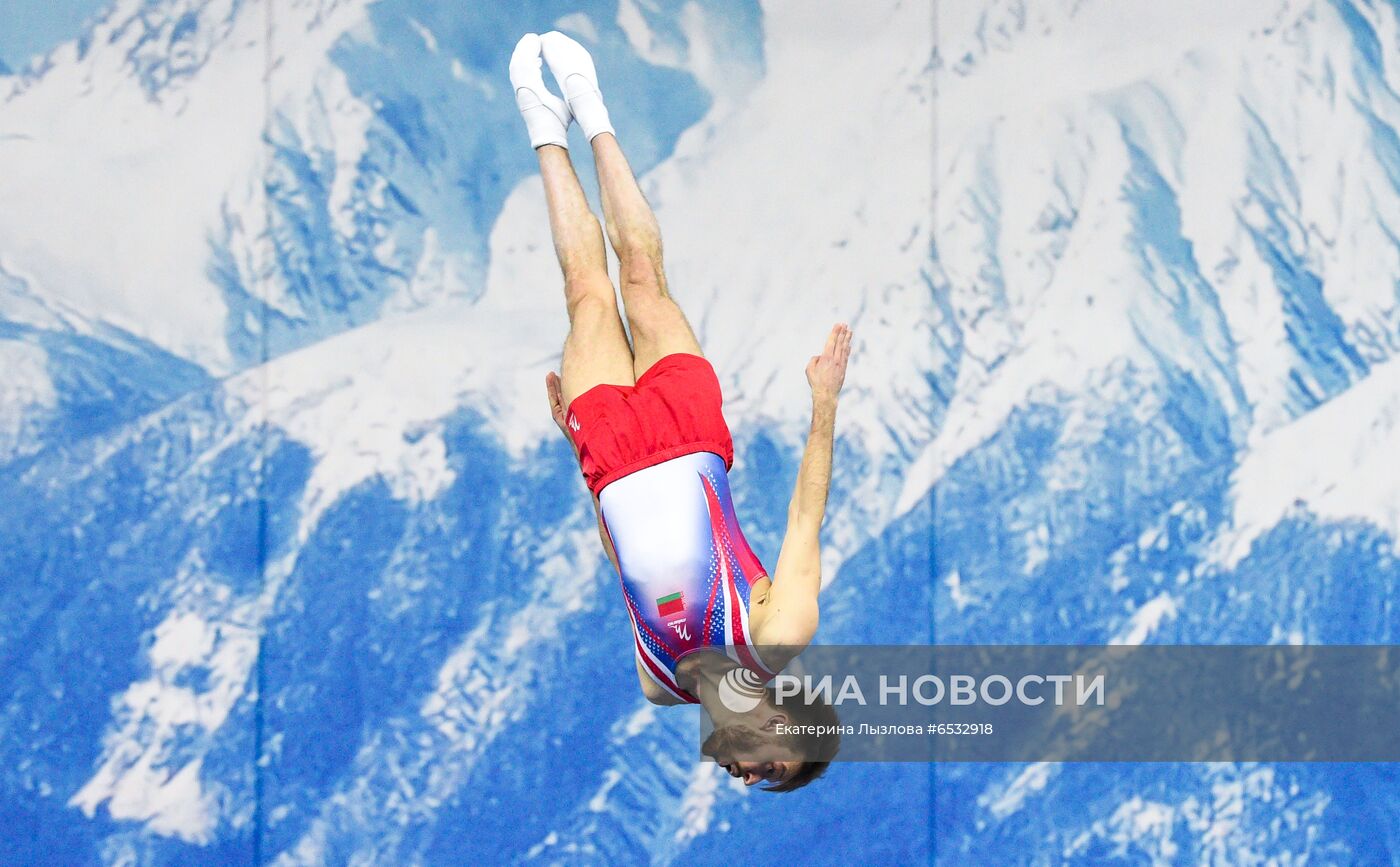 Прыжки на батуте. Чемпионат Европы. Командные финалы