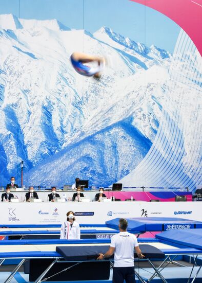 Прыжки на батуте. Чемпионат Европы. Командные финалы