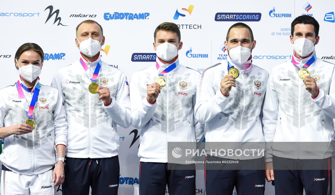 Прыжки на батуте. Чемпионат Европы. Командные финалы