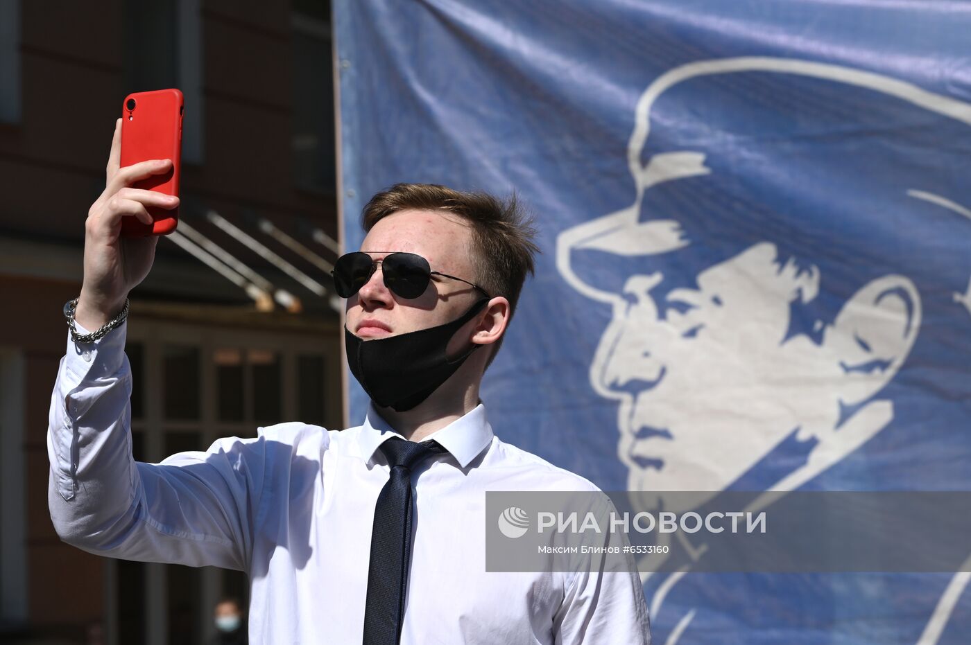 Праздничный митинг в честь 1 мая