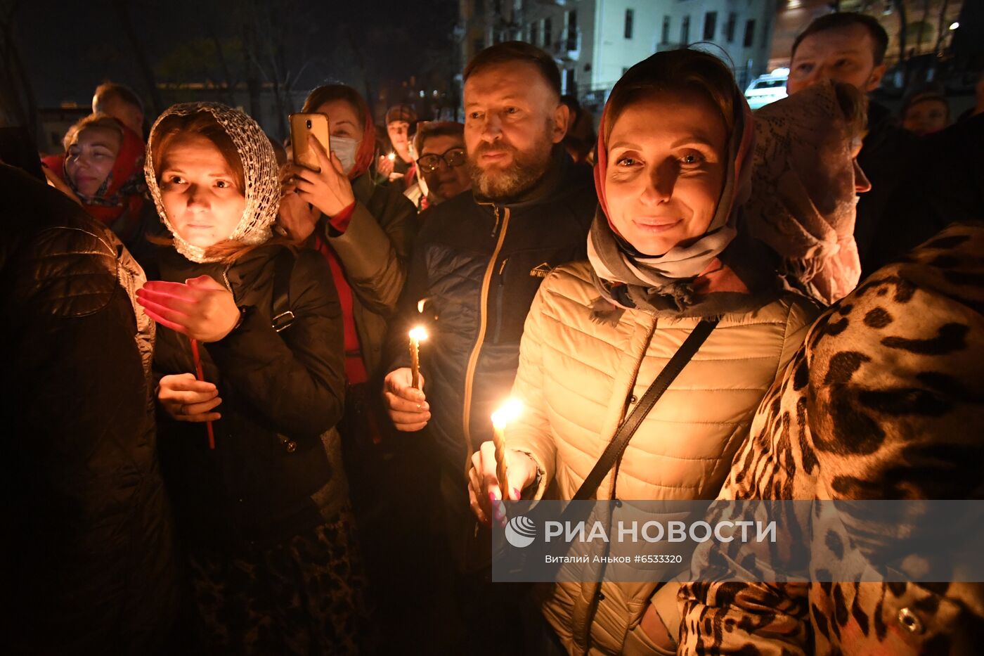 Пасхальные богослужения в регионах России 