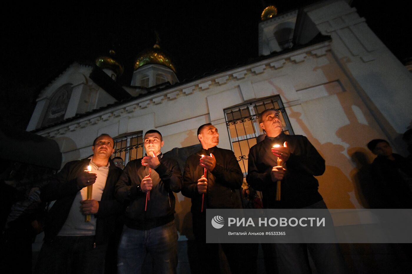 Пасхальные богослужения в регионах России 