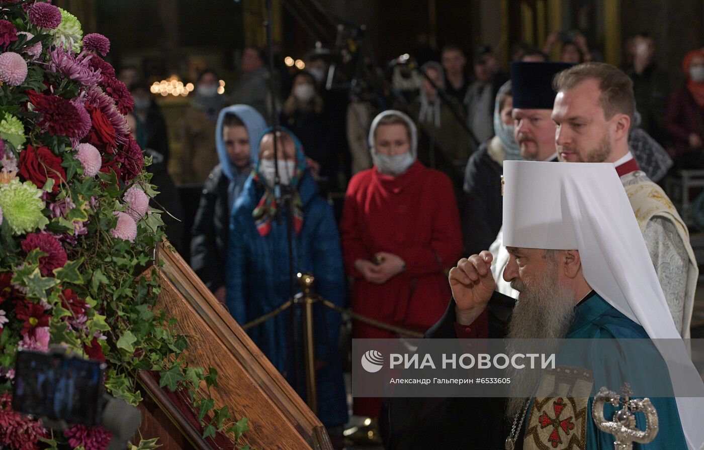 Пасхальные богослужения в регионах России