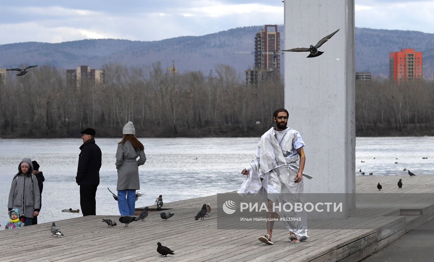 Празднование Пасхи в регионах России