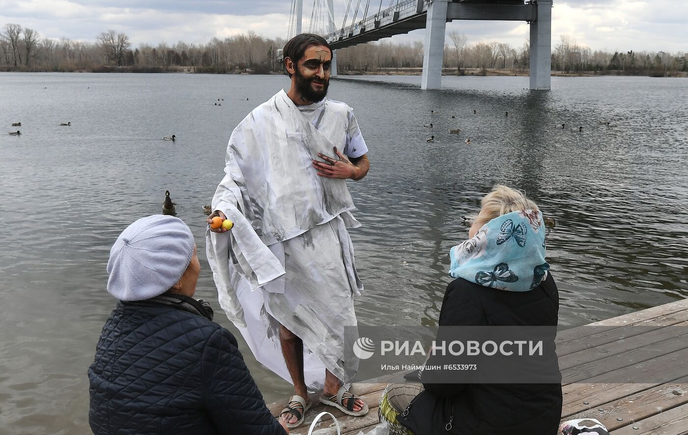 Празднование Пасхи в регионах России