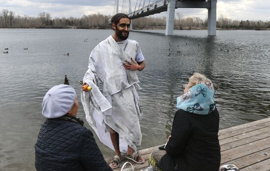 Празднование Пасхи в регионах России