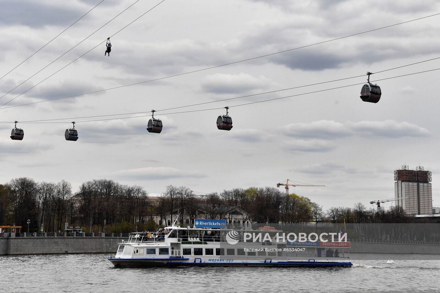 Речные прогулки по Москве-реке | РИА Новости Медиабанк