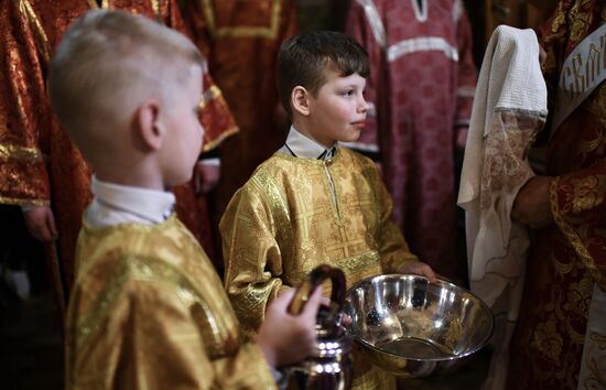 Празднование Пасхи в регионах России