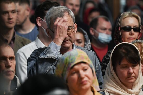 Празднование Пасхи в регионах России